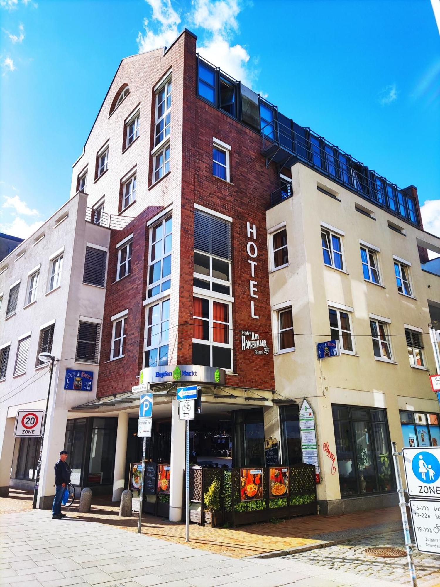 Hotel Am Hopfenmarkt Rostock Dış mekan fotoğraf